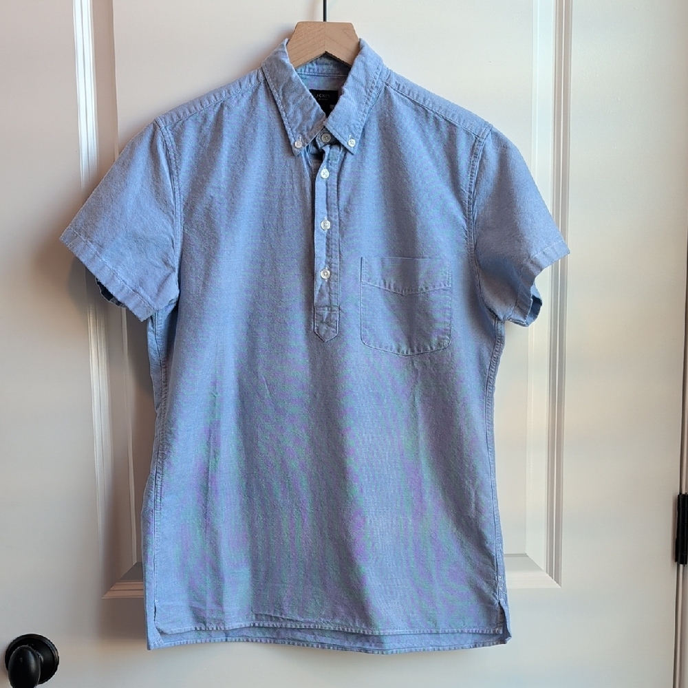 Classic Light Blue Button Down Shirt